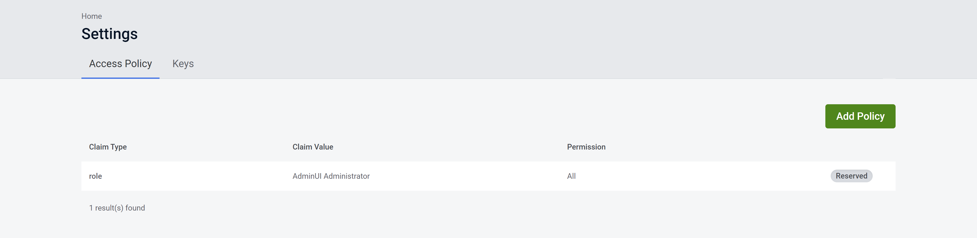 Client Access Policies